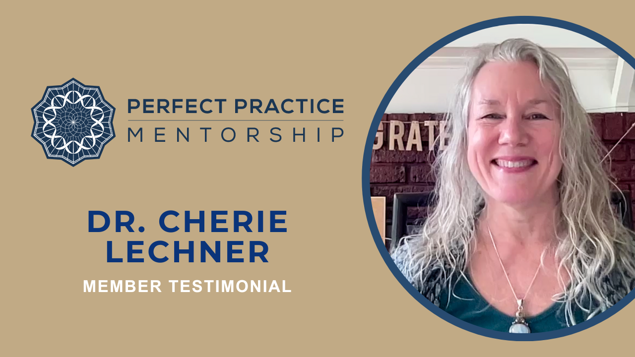 Cherie Lechner-Lunato tells their story about Perfect Practice