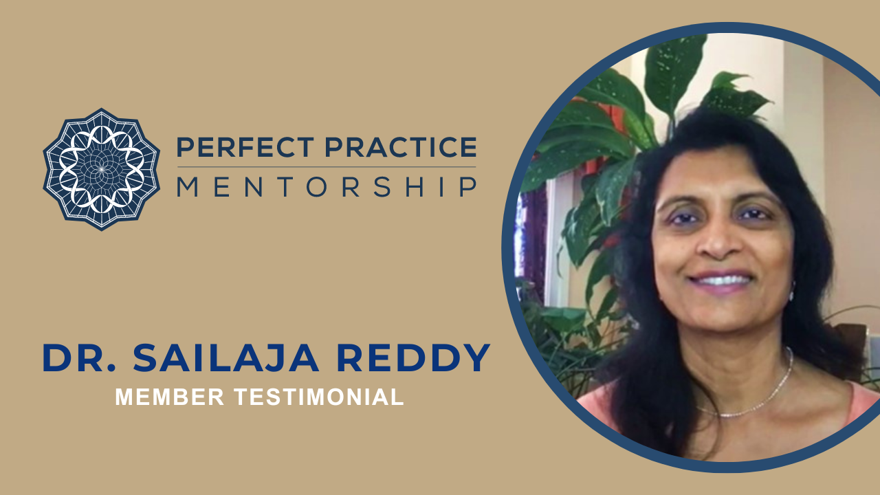 Sailaja Reddy tells their story about Perfect Practice