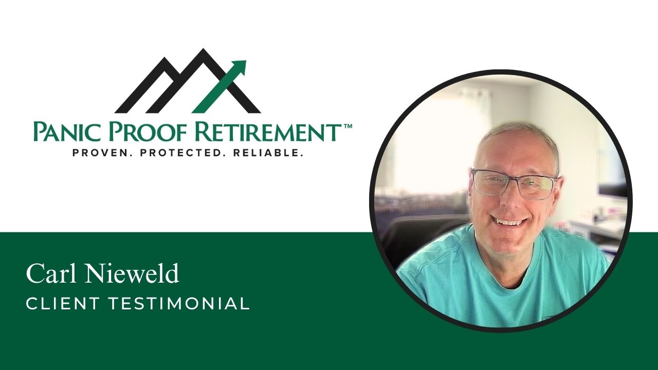 Carl & Barbara Nieweld tells their story about Panic proof retirement