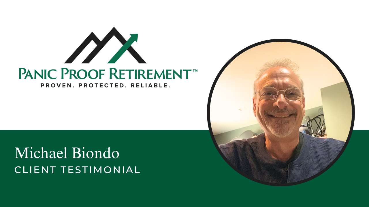 Michael Biondo tells their story about Panic proof retirement