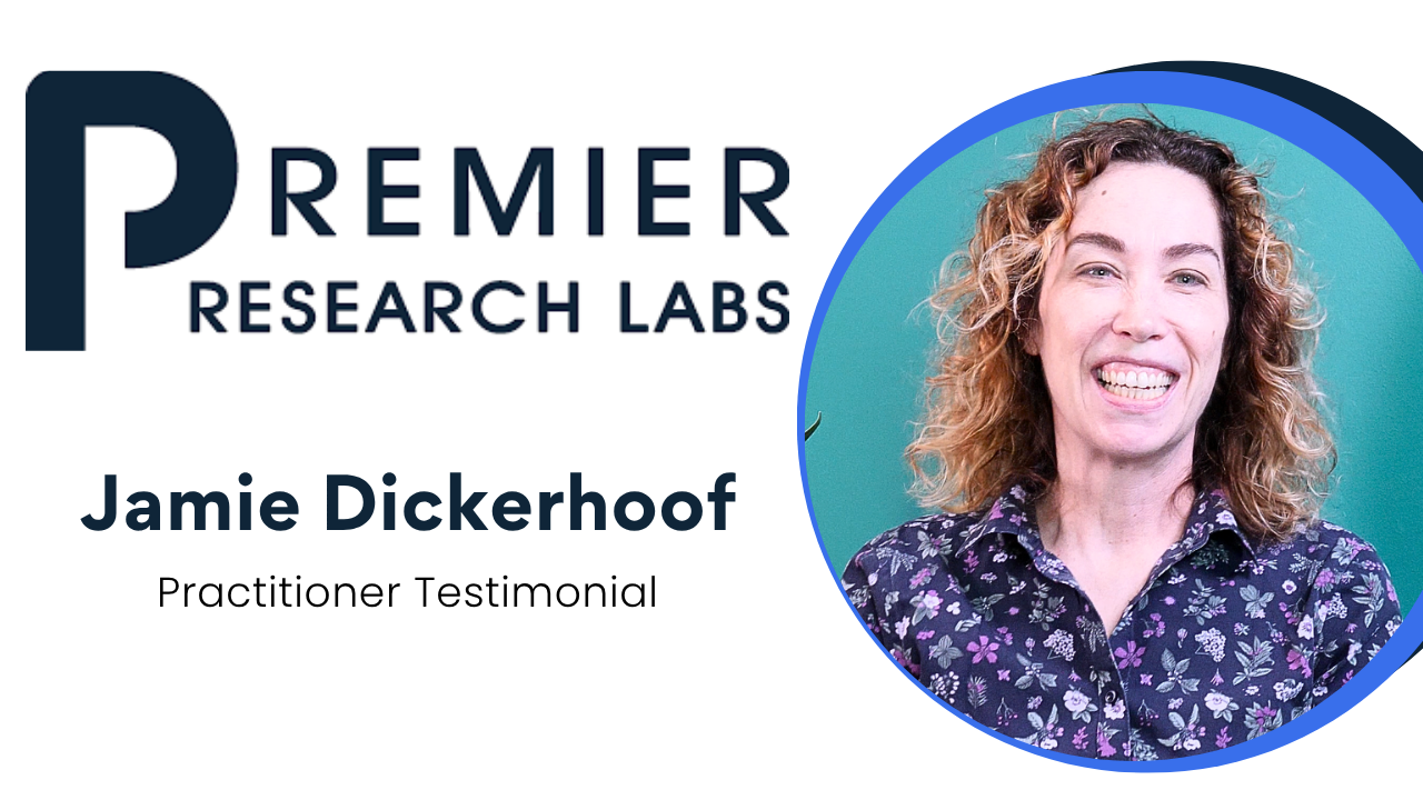 Jamie Dickerhoof tells their story about Premier Research Labs (PRL)
