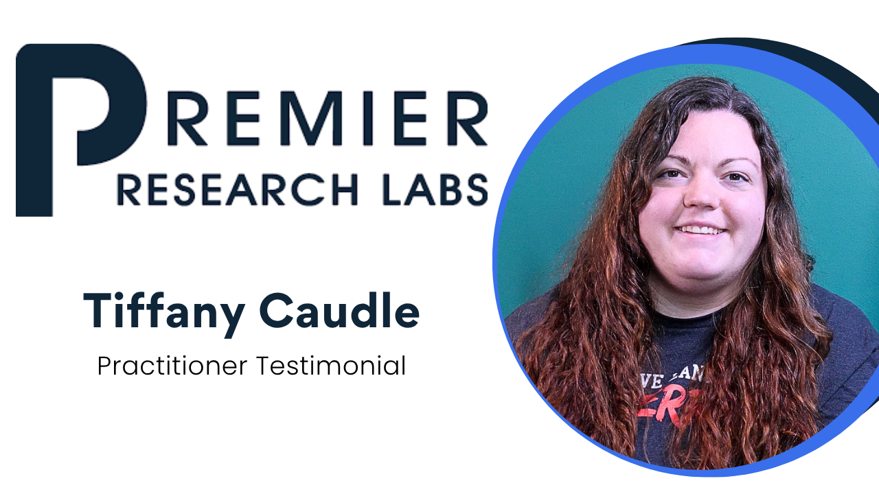 Tiffany Caudle tells their story about Premier Research Labs (PRL)