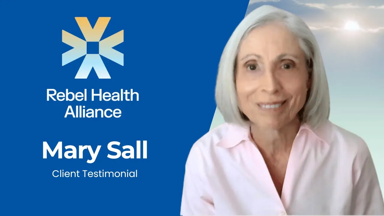 Mary Sall tells their story about Rebel Health Alliance