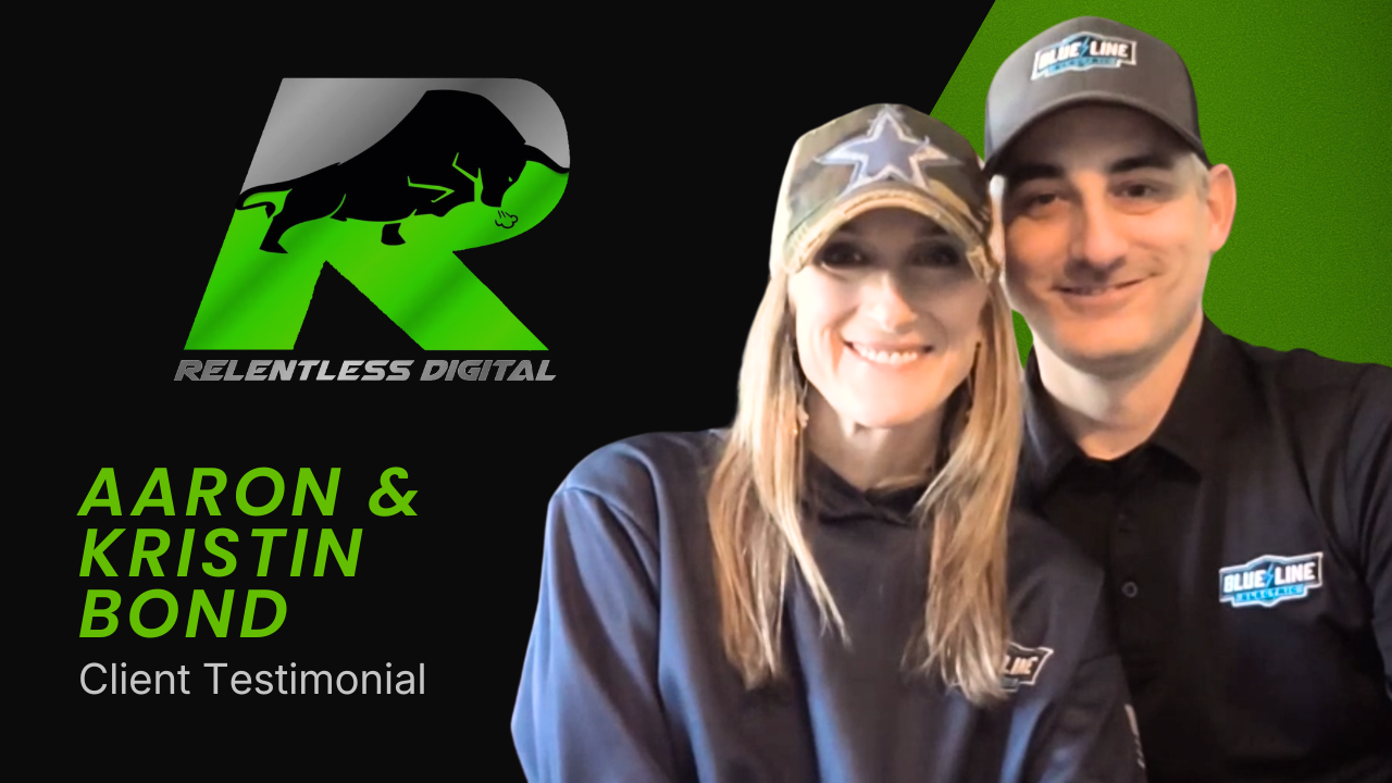 Aaron tells their story about Relentless Digital