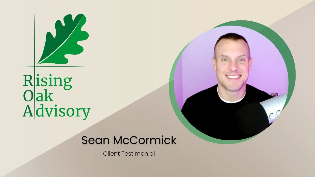 Sean McCormick tells their story about Rising Oak Advisory