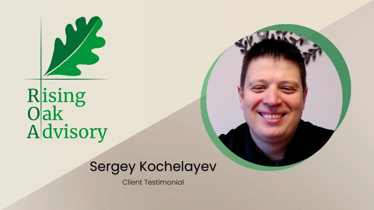 Sergey Kochelayev tells their story about Rising Oak Advisory