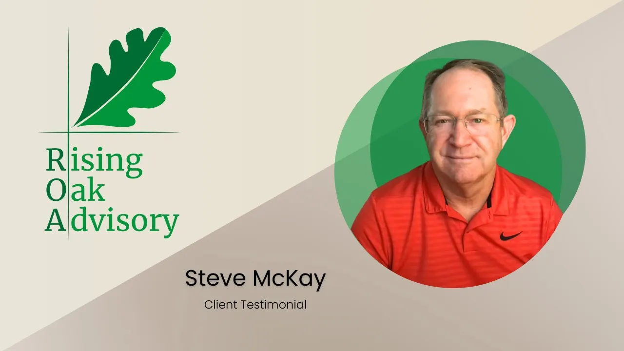 Steve McKay tells their story about Rising Oak Advisory