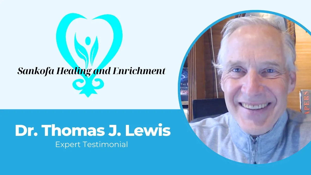 Dr. Thomas J. Lewis tells their story about Sankofa Healing
