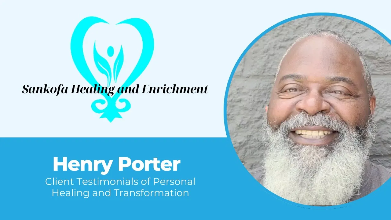 Henry Porter tells their story about Sankofa Healing