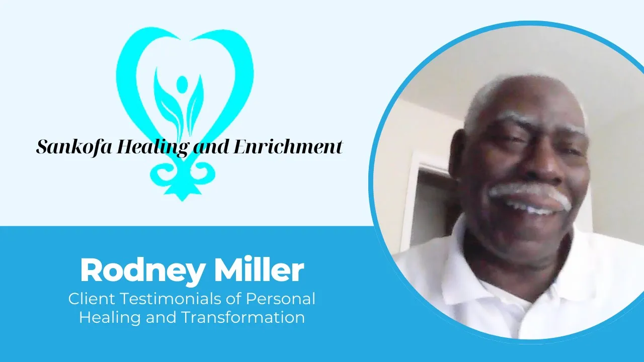 Rodney Miller tells their story about Sankofa Healing