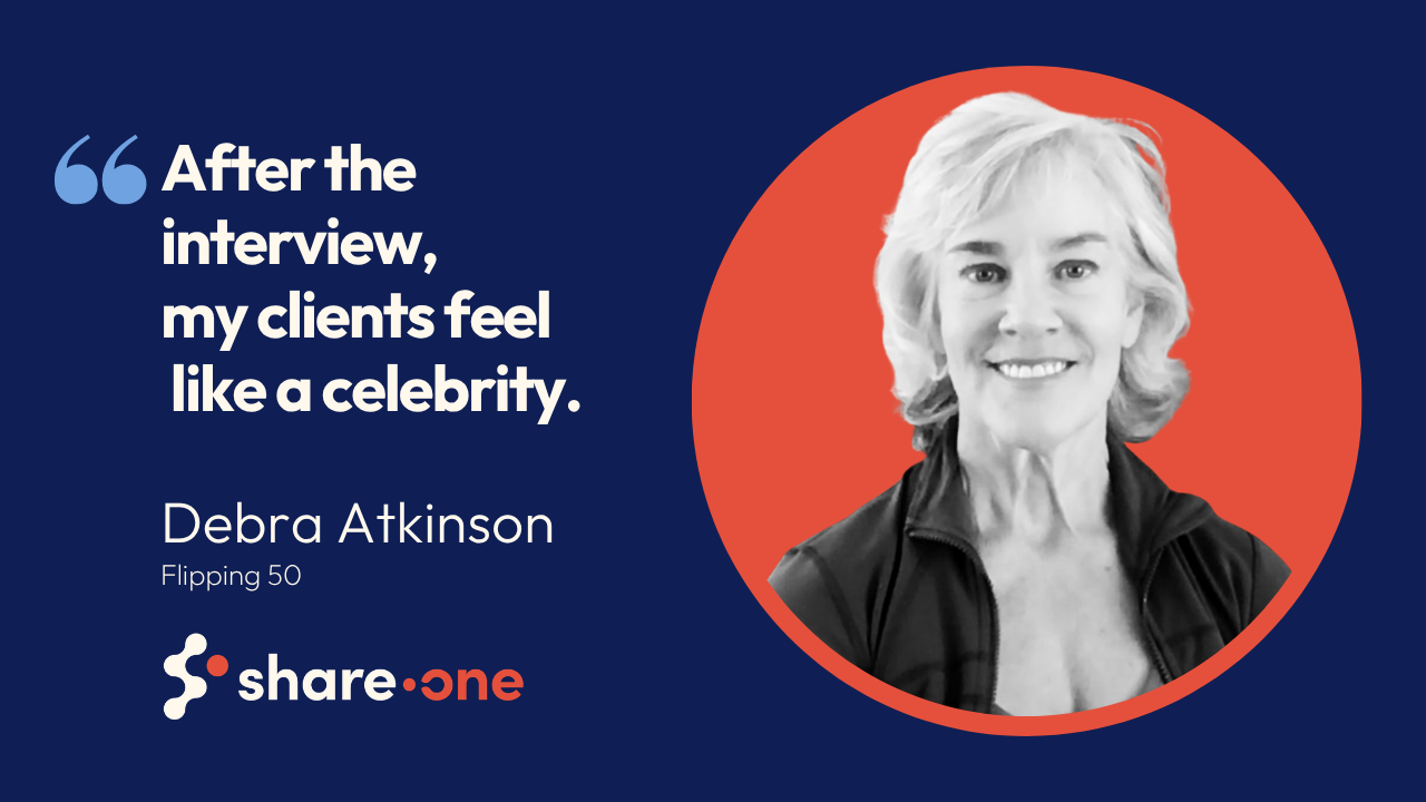 Debra Atkinson tells their story about Share One
