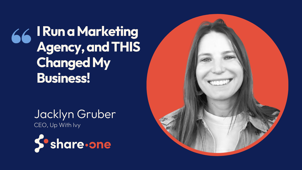 Jaclyn Gruber tells their story about Share One