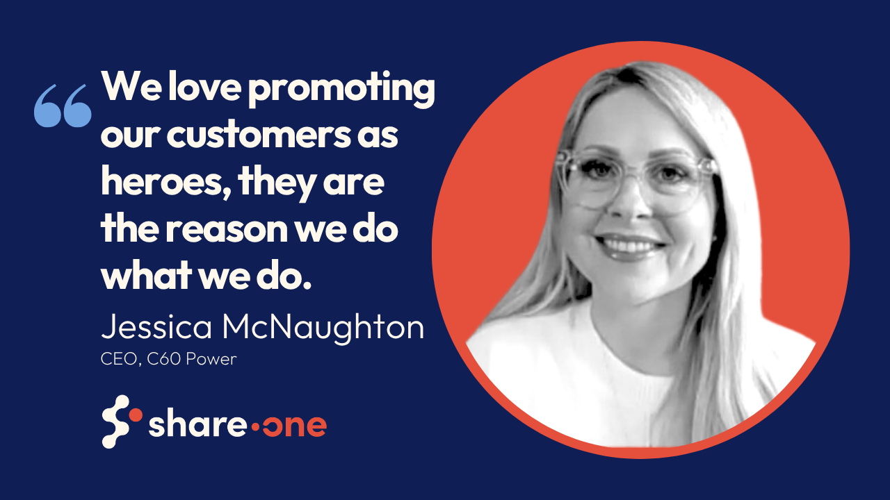 Jessica MacNaughton tells their story about Share One