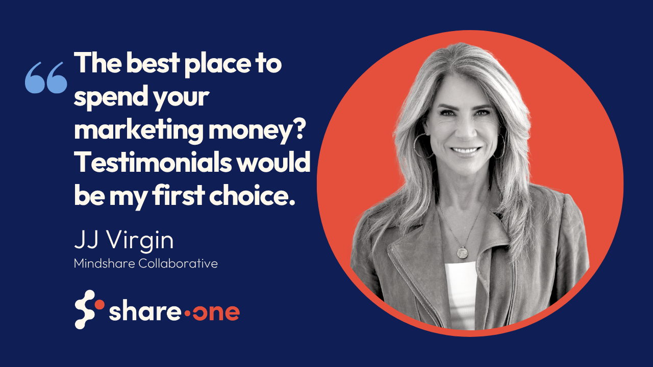 JJ Virgin shares their experience with Share One