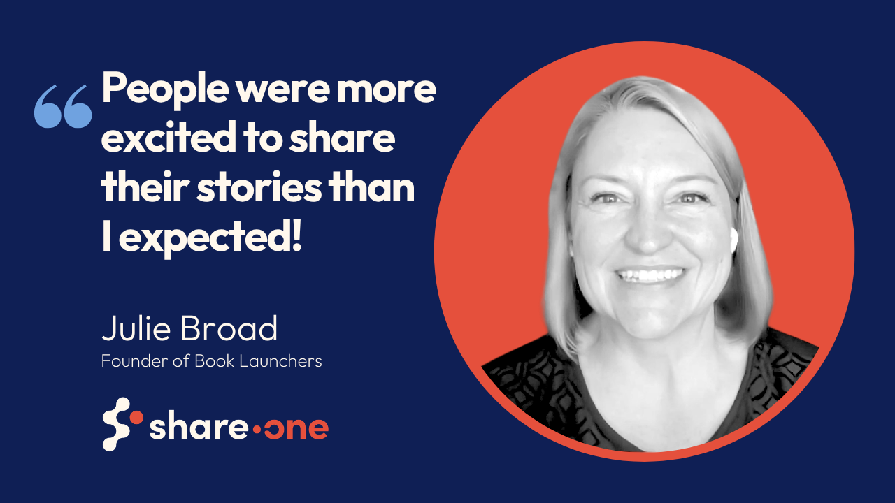 Julie Broad tells their story about Share One