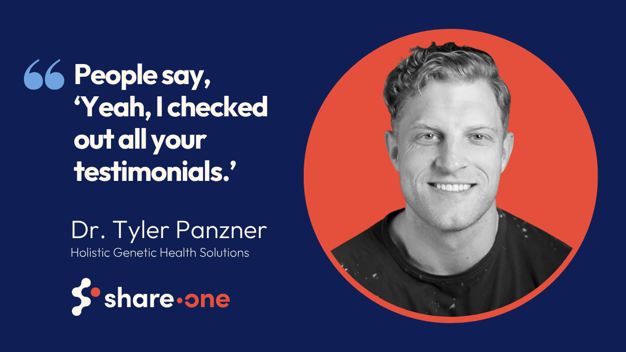 Tyler Panzner tells their story about Share One