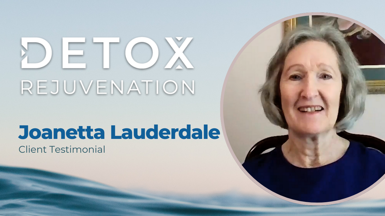 Joanetta Lauderdale tells their story about Detox Rejuvenation