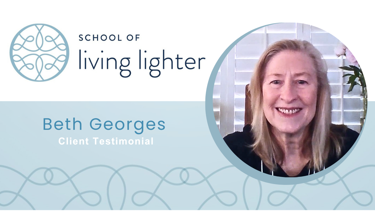Beth Georges tells their story about School of Living Lighter