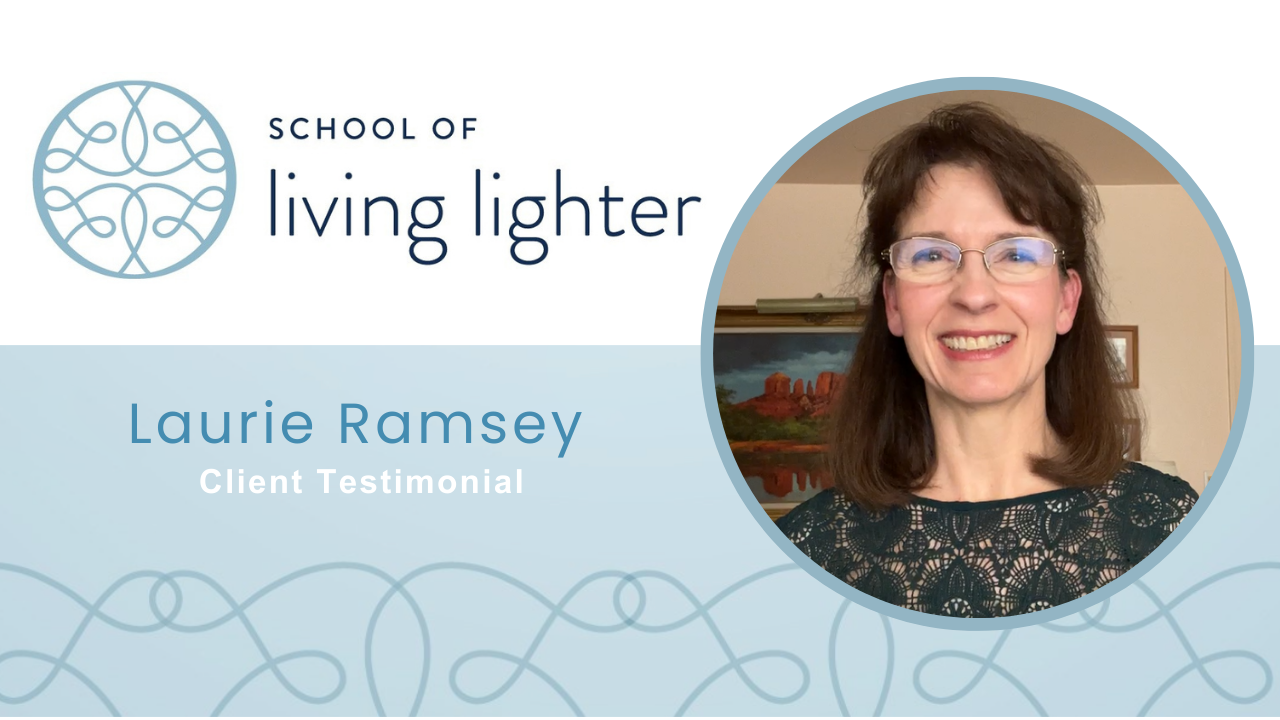 Laurie Ramsey tells their story about School of Living Lighter