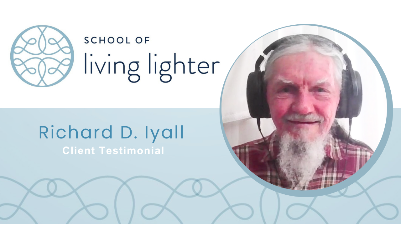 Richard Iyall tells their story about School of Living Lighter