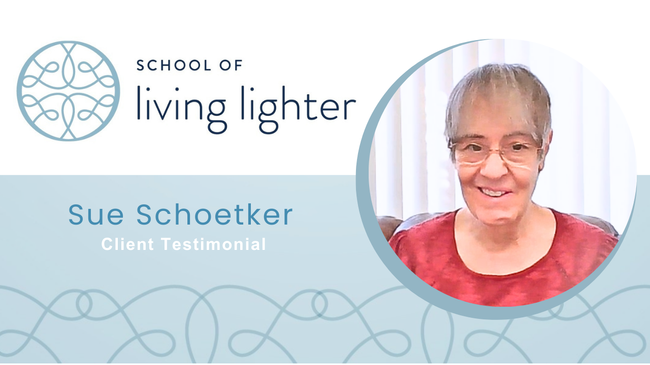 Sue Schoetker tells their story about School of Living Lighter