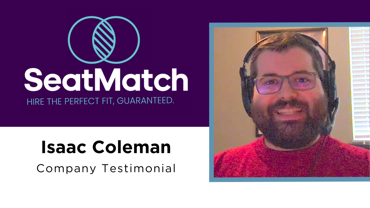 Isaac Coleman tells their story about SeatMatch