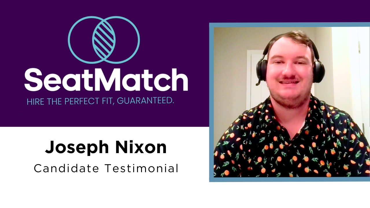 Joseph Nixon tells their story about SeatMatch