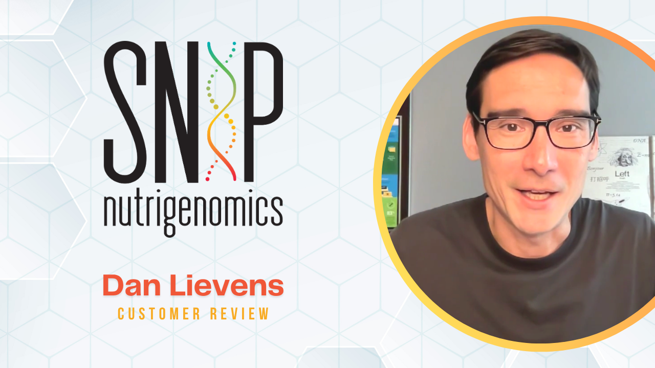 Dan Lievens tells their story about SNIP Nutrition