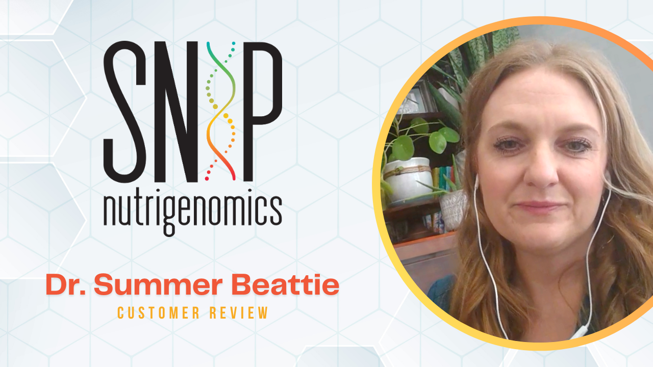 Dr Summer Beattie tells their story about SNIP Nutrition