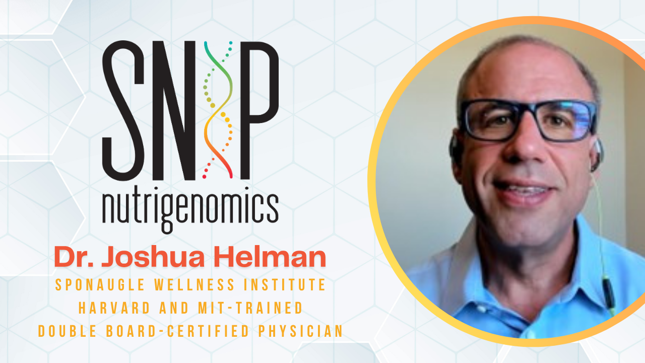 Josh Helman tells their story about SNIP Nutrition