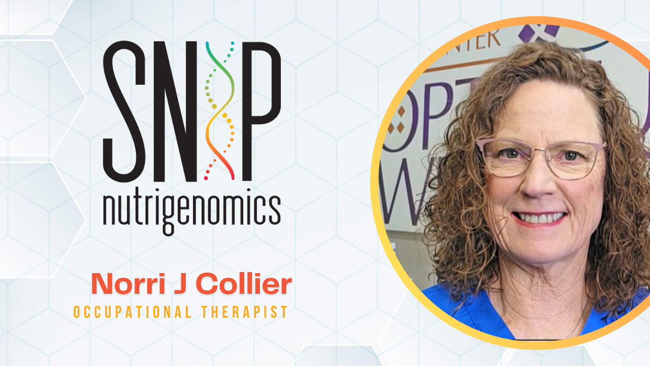 Norri Collier tells their story about SNIP Nutrition