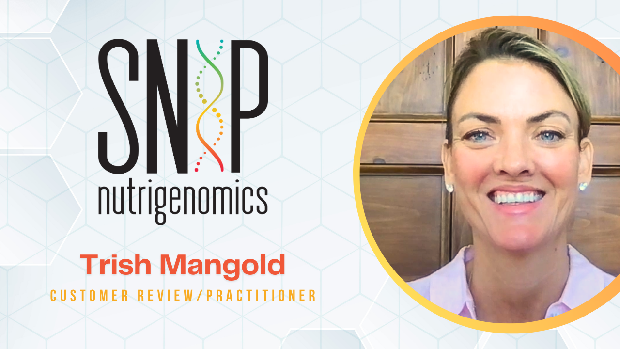 Trish Mangold tells their story about SNIP Nutrition
