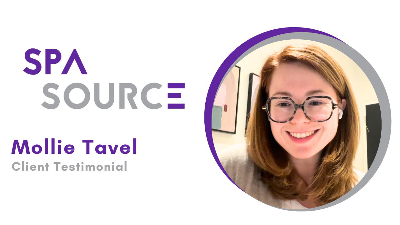 Mollie Tavel tells their story about SPA SOURCE LLC