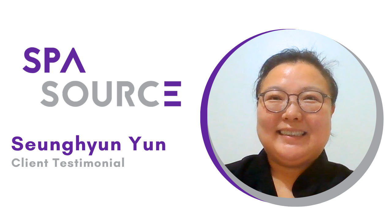 Seunghyun Yun tells their story about SPA SOURCE LLC