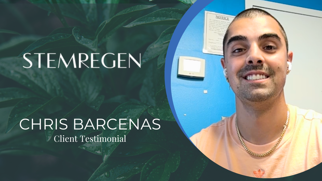 Chris Barcenas tells their story about STEM Regen