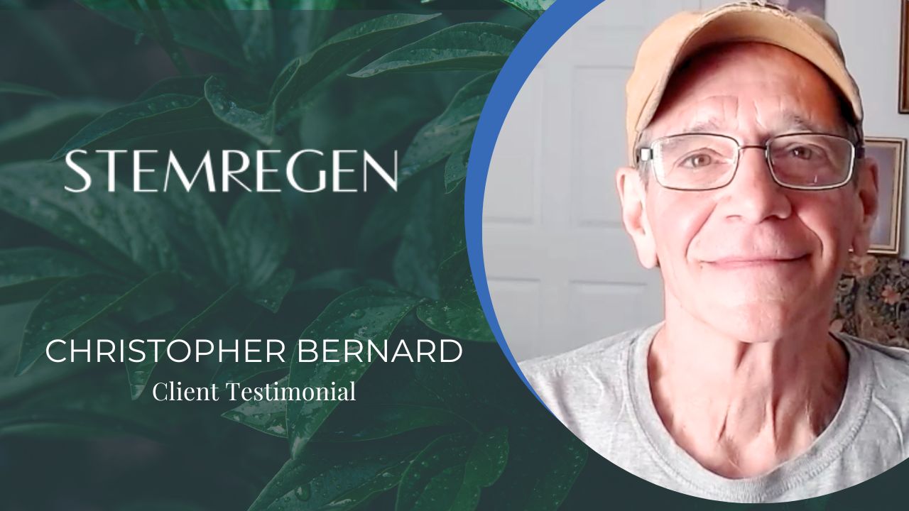 Christopher Bernard tells their story about STEM Regen