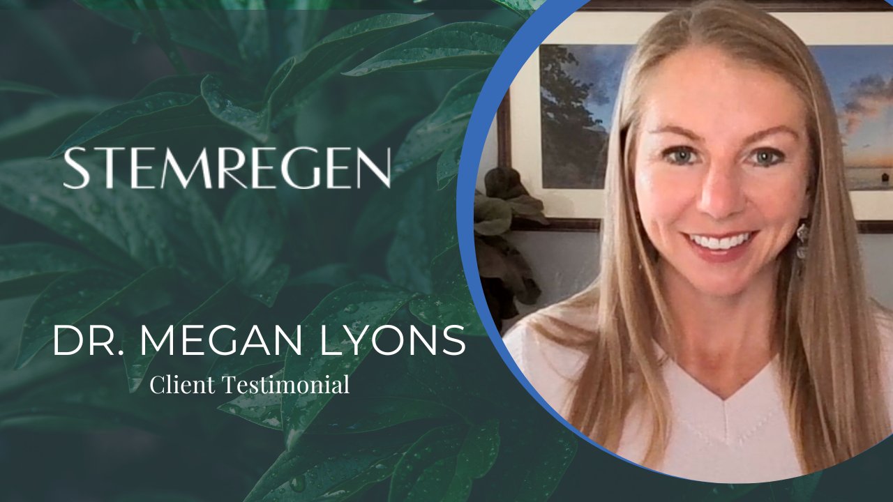Dr. Megan Lyons tells their story about STEM Regen