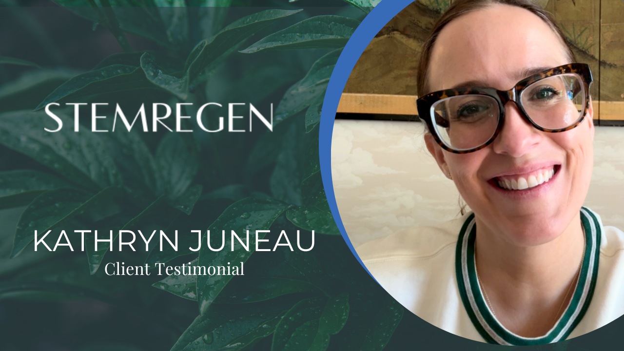 Kathryn Juneau tells their story about STEM Regen