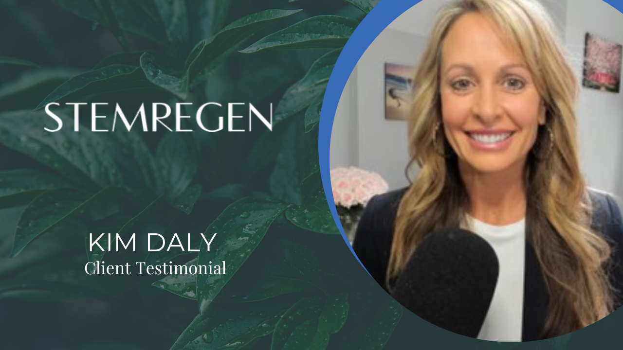 Kim Daly tells their story about STEM Regen