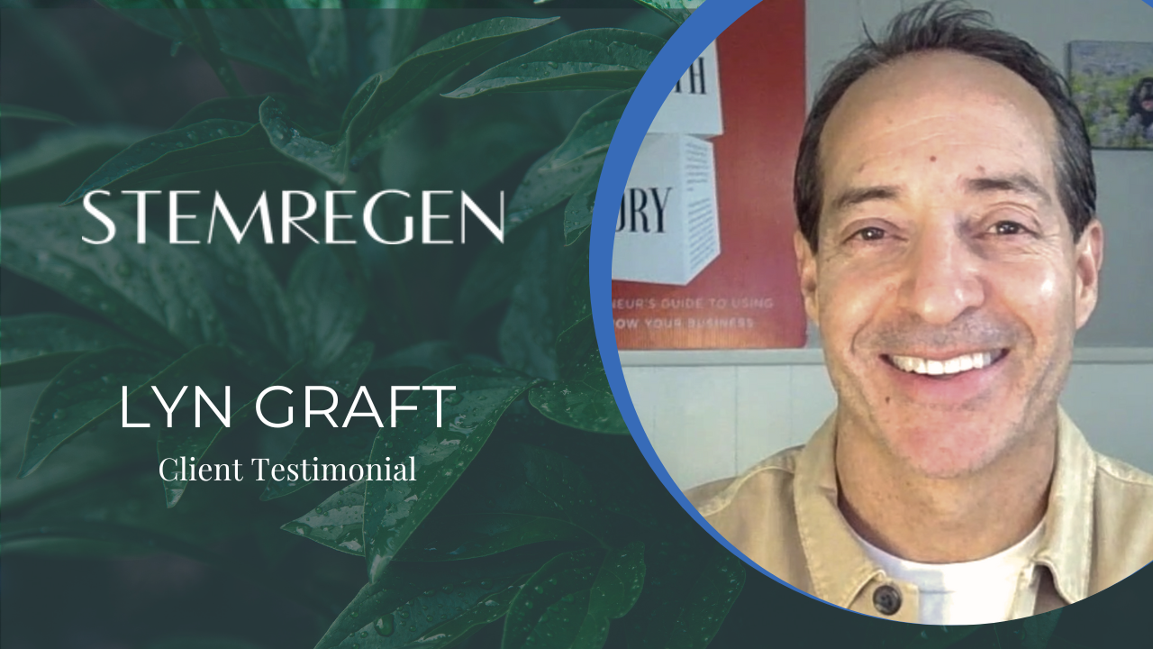 Lyn Graft tells their story about STEM Regen
