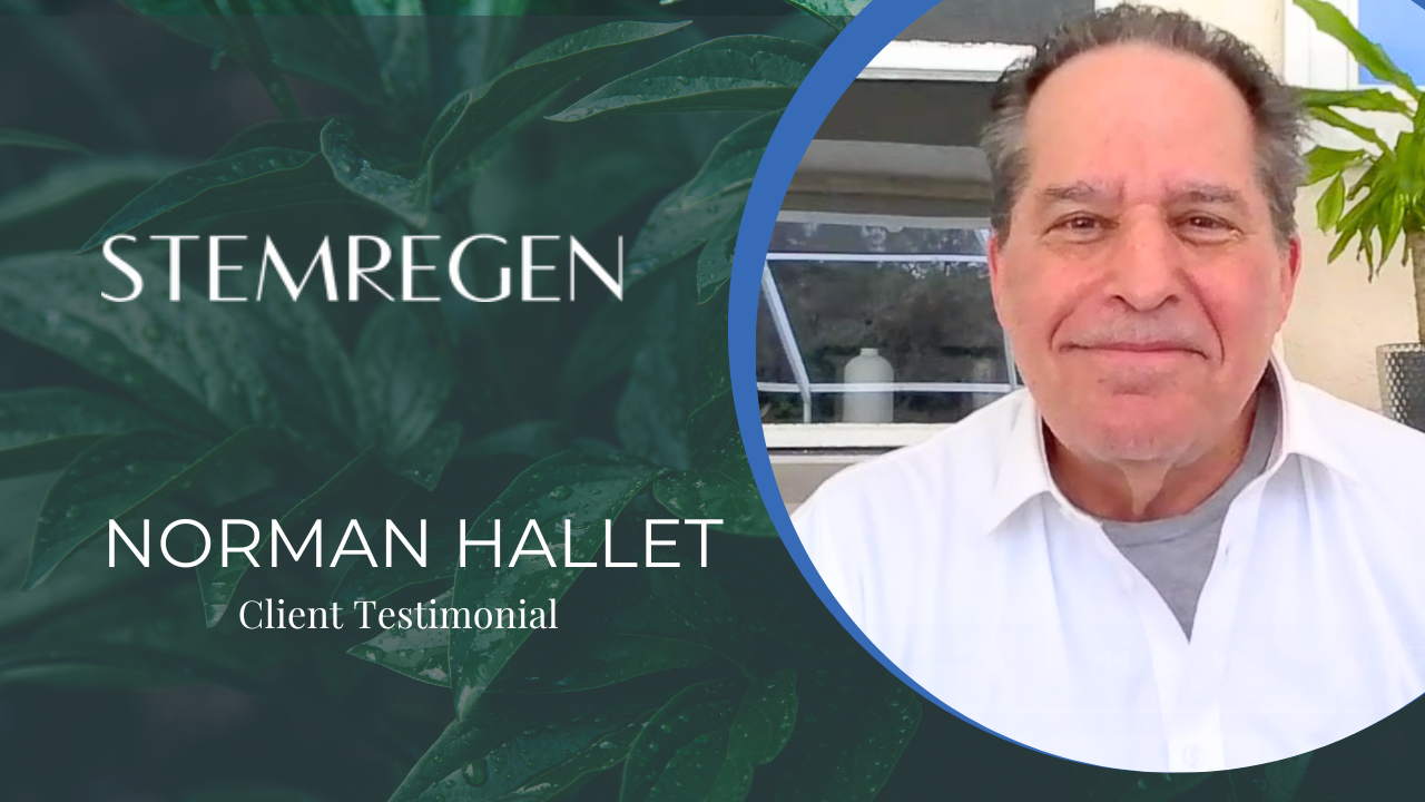 Norman Hallett tells their story about STEM Regen