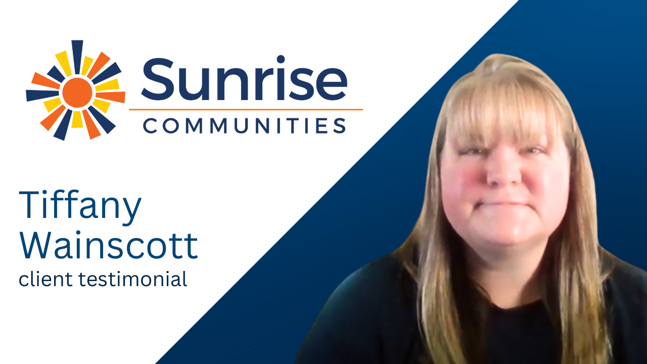 Tiffany Wainscott tells their story about Sunrise Community