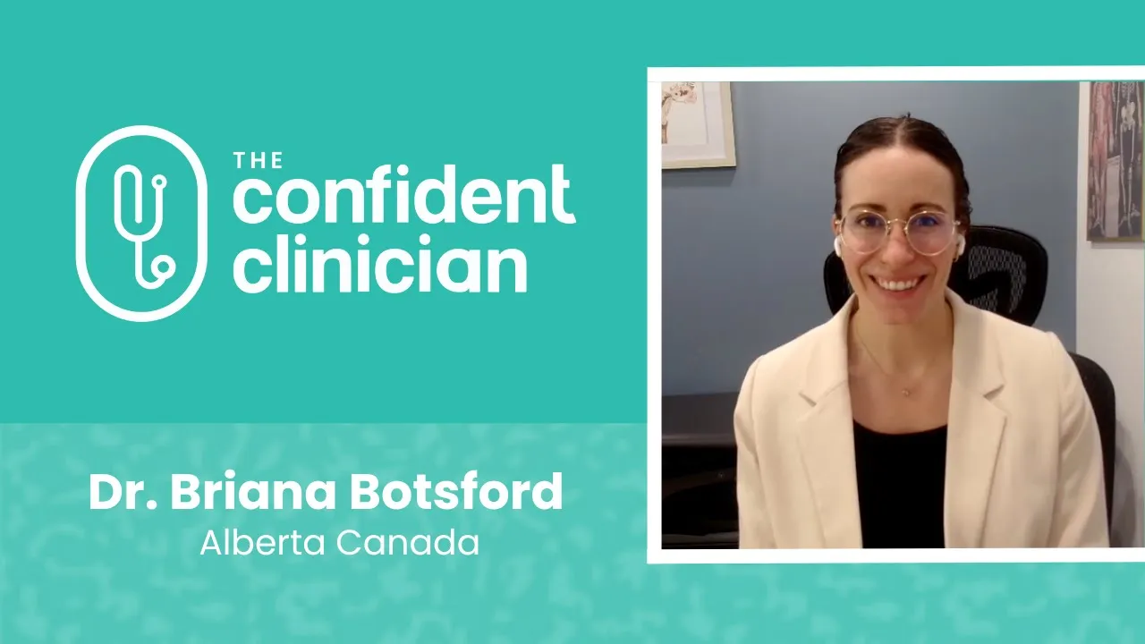 Briana Botsford tells their story about The Confident Clinician