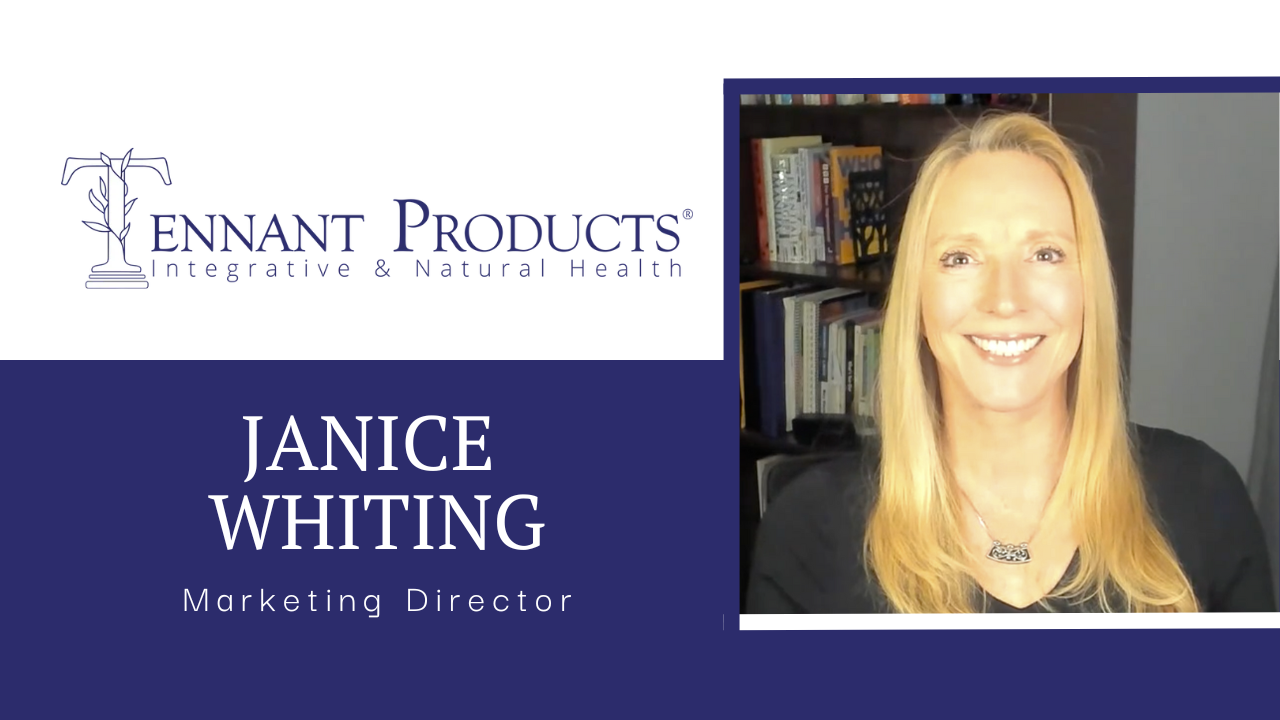 Janice Whiting tells their story about Tennant Products