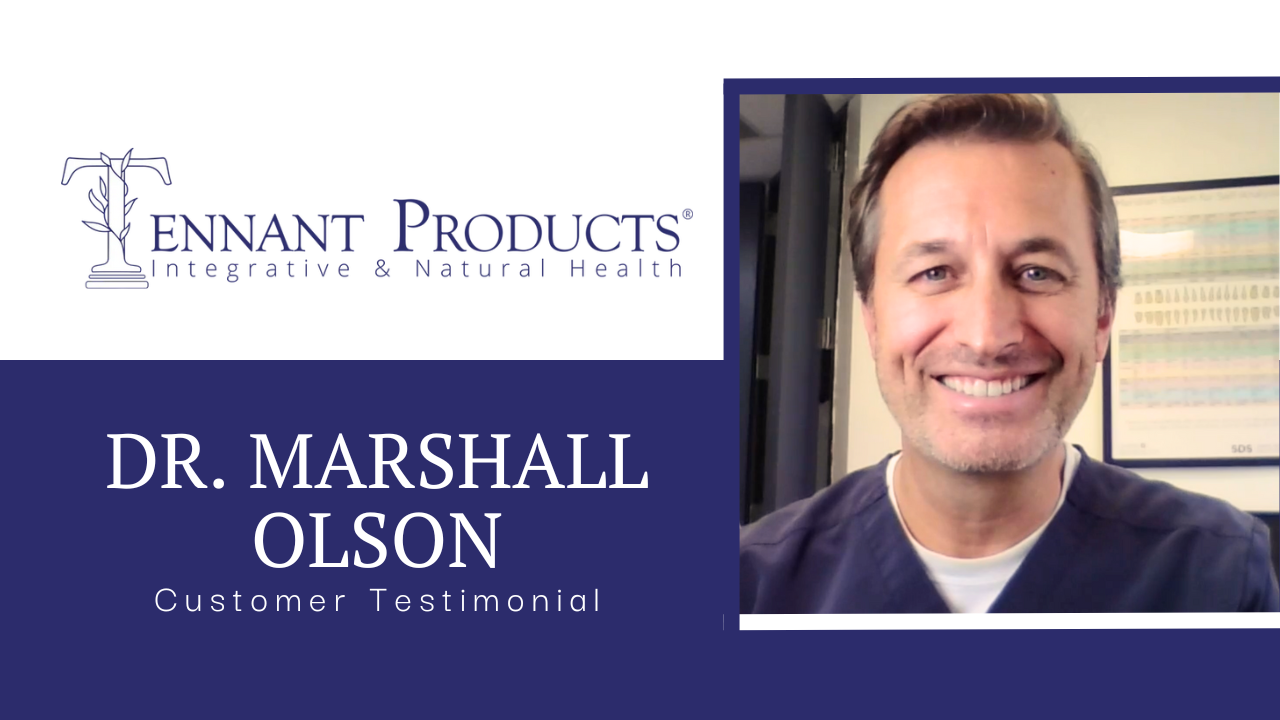 Marshall Olson tells their story about Tennant Products