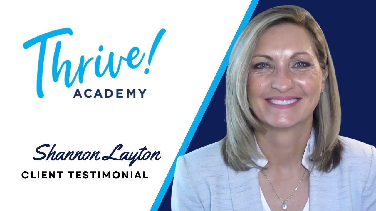 Shannon Layton tells their story about Thrive Academy