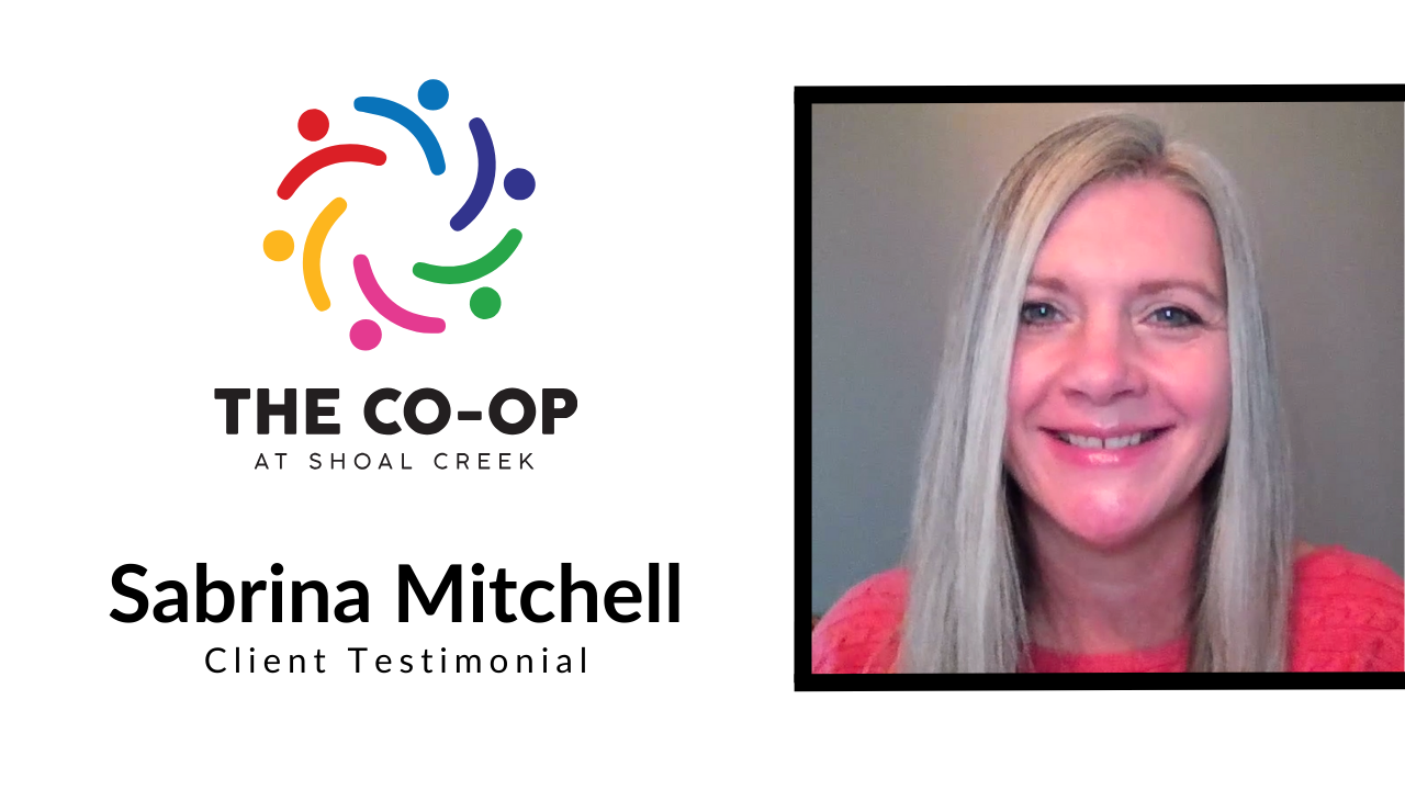 Sabrina Mitchell tells their story about The CO-OP