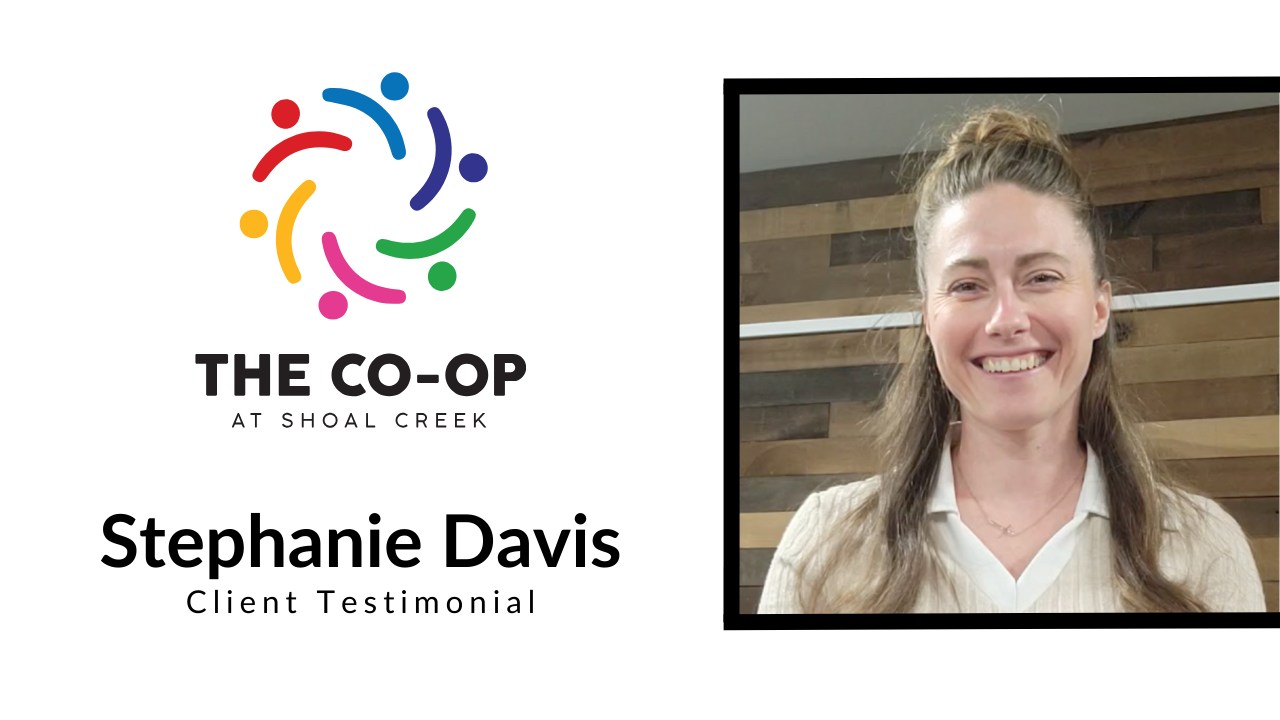 Stephanie Davis tells their story about The CO-OP