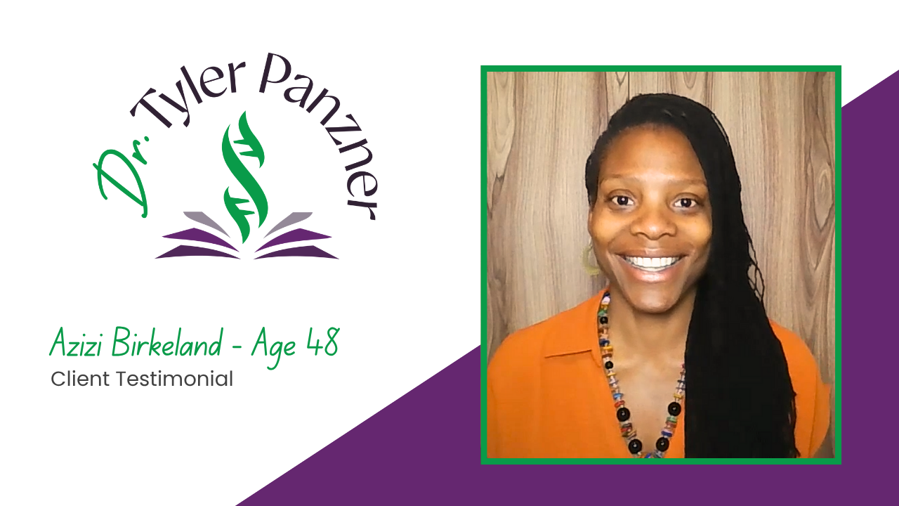 Azizi Birkeland tells their story about Dr Tyler Panzner