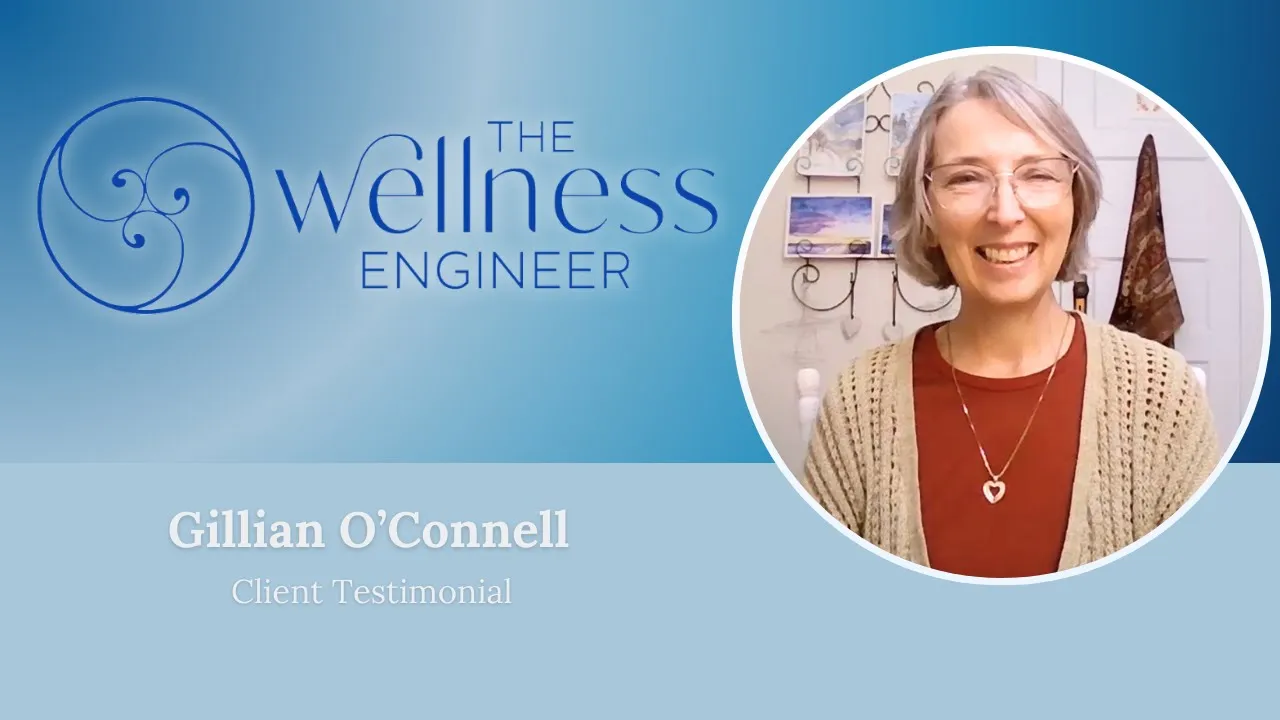 Gillian O'Connell tells their story about The Wellness Engineer